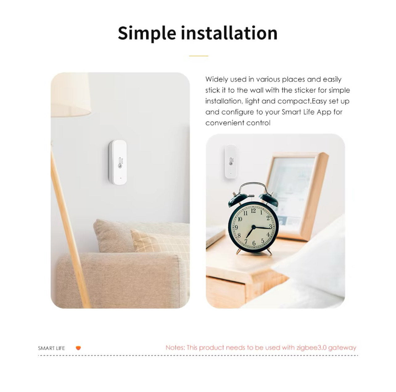 Wireless Indoor Humidity and Temperature Sensor